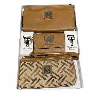 Tignanello Wallet, Coin Purse and Wristlet Boxed Gift Set 0020
